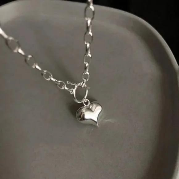 NEW ‘18’ LOVE HEARTH 925 STERLING SILVER NECKLACE, NICE NECKLACE, CUTE NECKLACE - Picture 4 of 6